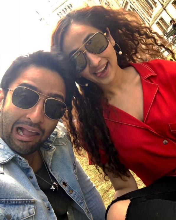 Shaheer Sheikh dan Ruchikaa Kapoor (Instagram/@shaheernsheikh)