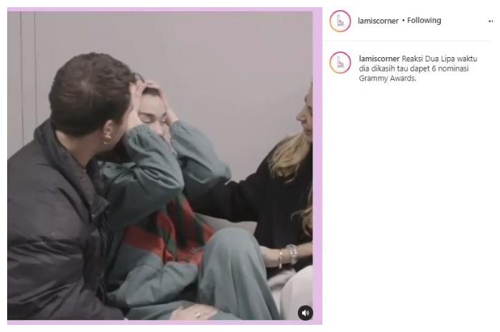 Dua Lipa masuk 6 nominasi Grammy Awards 2021. (Instagram/@lamiscorner)