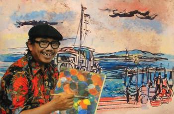 Muncul di Google Doodle, Ini Profil Pelukis Legendaris Tino Sidin
