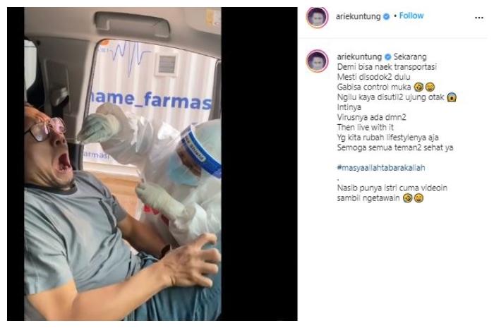 Arie Untung. (Instagram/@ariekuntung)