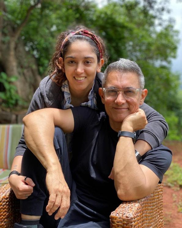 Ira Khan dan Ayahnya, Aamir Khan (Instagram/@khan.ira)