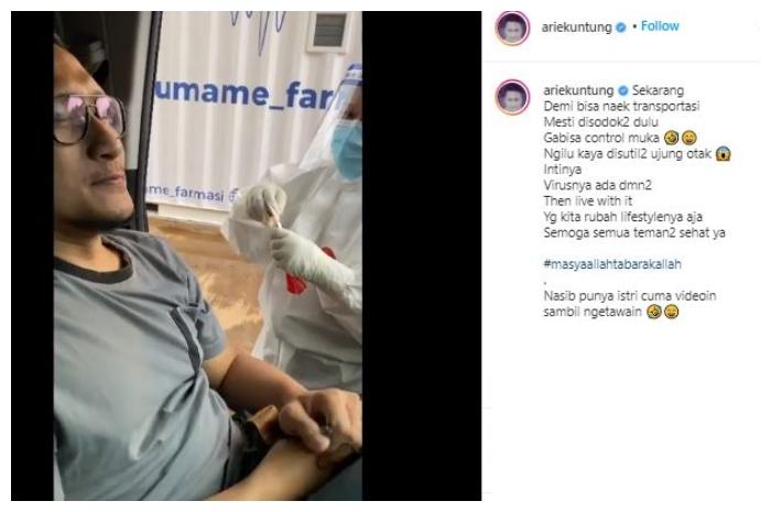 Arie Untung. (Instagram/@ariekuntung)
