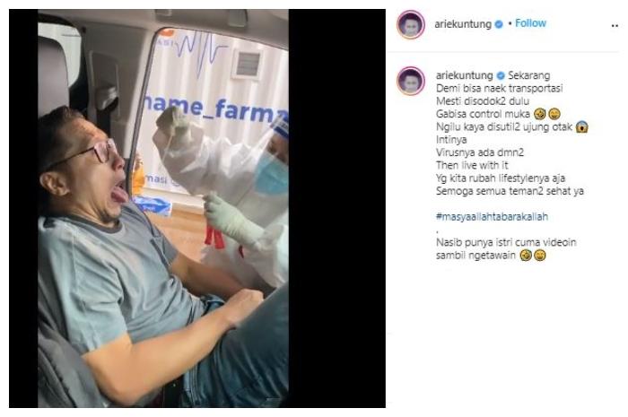 Arie Untung. (Instagram/@ariekuntung)