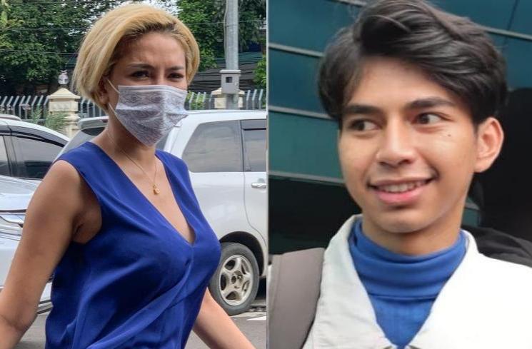 Nikita Mirzani dan Dimas Ramadhan. (MataMata.com/Alfian Winanto)
