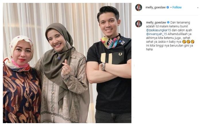 Melly Goeslaw. (Instagram/@melly_goeslaw)