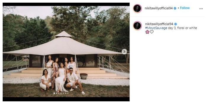 Nikita Willy adakan wedding after party. (Instagram/@nikitawillyofficial94)