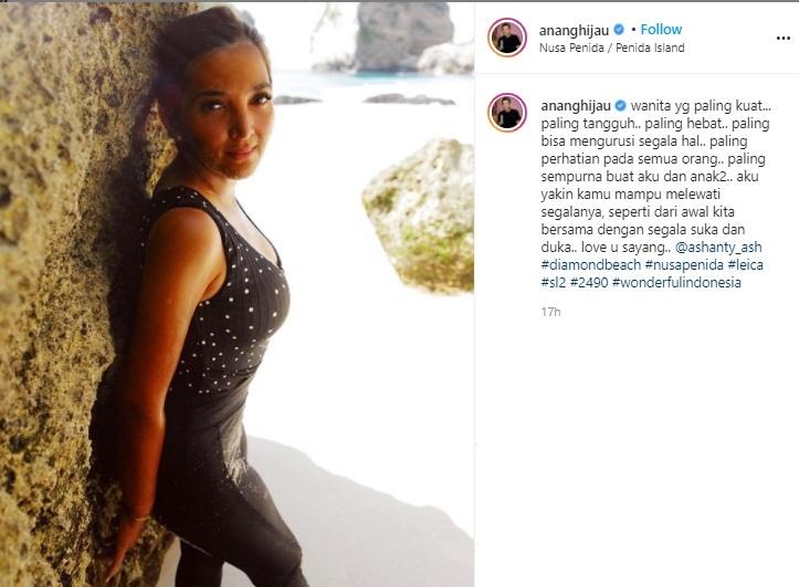 Ashanty. (Instagram/@ananghijau)