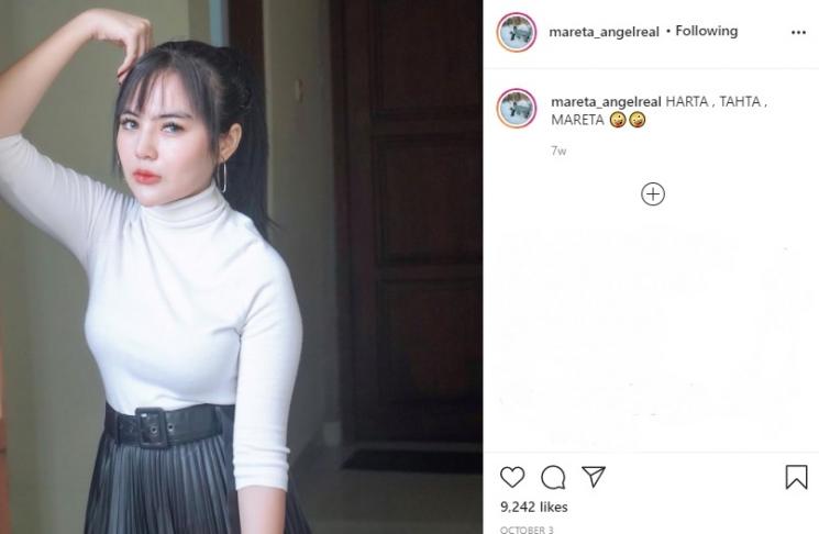 Mareta Angel. (Instagram/@mareta_angelreal)