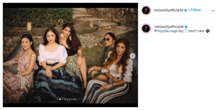 Nikita Willy adakan wedding after party. (Instagram/@nikitawillyofficial94)