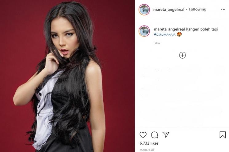 Mareta Angel. (Instagram/@mareta_angelreal)