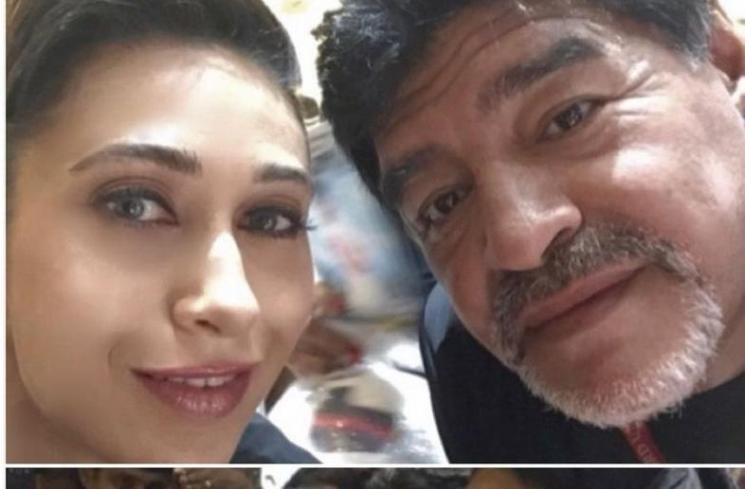 Karisma Kapoor kenang Diego Maradona (Instagram/@therealkarismakapoor)