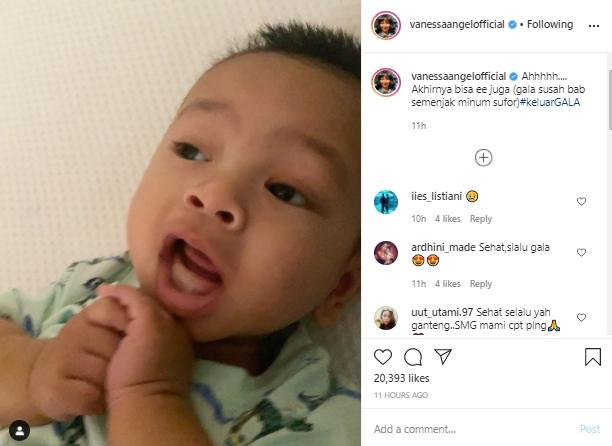 Gala Sky Andriansyah (Instagram.com/vanessaangelofficial)