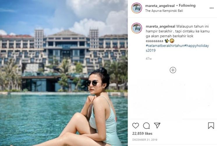 Mareta Angel. (Instagram/@mareta_angelreal)