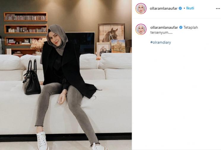 Olla Ramlan (Instagram/@ollaramlanaufar)