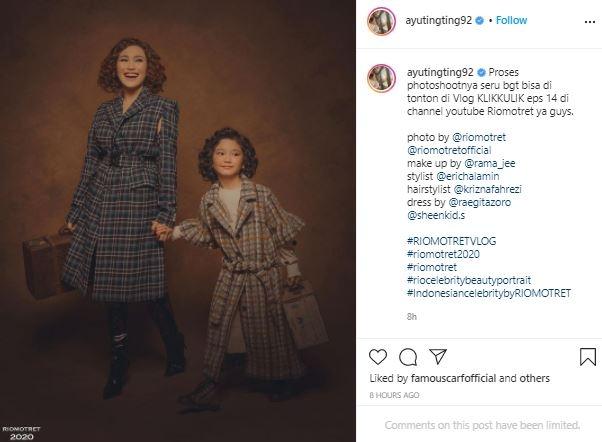 Ayu Ting Ting. (Instagram/@ayutingting92)