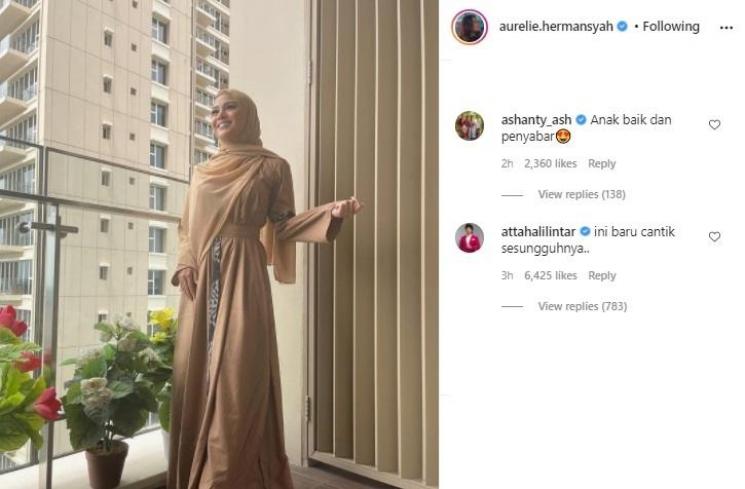 Aurel Hermansyah. (Instagram/@aurelie.hermansyah)