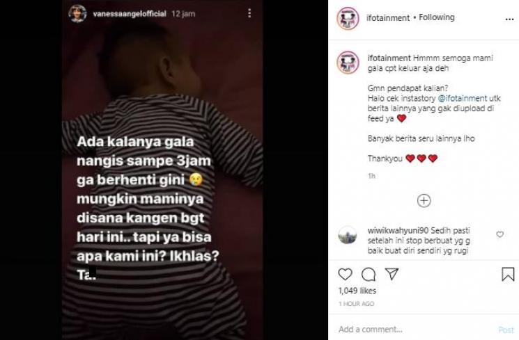 Vanessa Angel dan Gala Sky (Instagram.com/ifotainment)