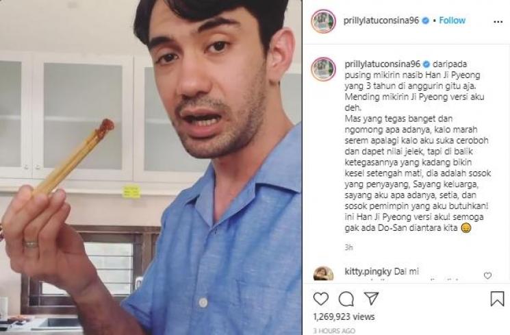 Kebersamaan Prilly Latuconsina dan Reza Rahadian (Instagram.com/prillylatuconsina96)
