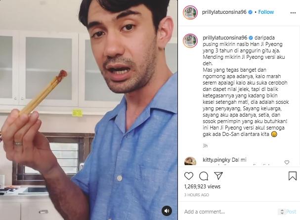 Kebersamaan Prilly Latuconsina dan Reza Rahadian (Instagram.com/prillylatuconsina96)