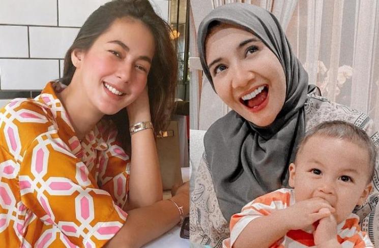 Paula Verhoeven dan Zaskia Sungkar. (Instagram/@paulaverhoeven, @zaskiasungkar15)