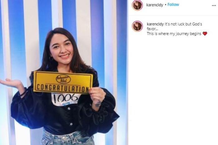 Karen Rantung, kontestan Indonesian Idol mirip Ashanty. (Instagram/@karencldy)