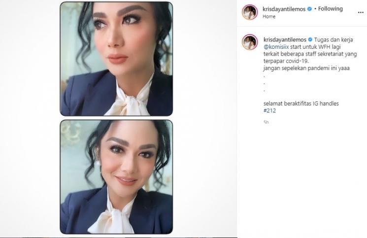 Krisdayanti. (Instagram/@krisdayantilemos)