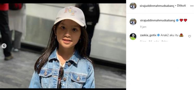 Anak Zaskia Gotik dan Sirajuddin Mahmud Sabang (Instagram/@sirajuddinmahmudsabang)