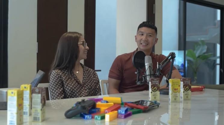 Nikita Willy dan Indra Priawan. (YouTube/Vidi Aldiano)