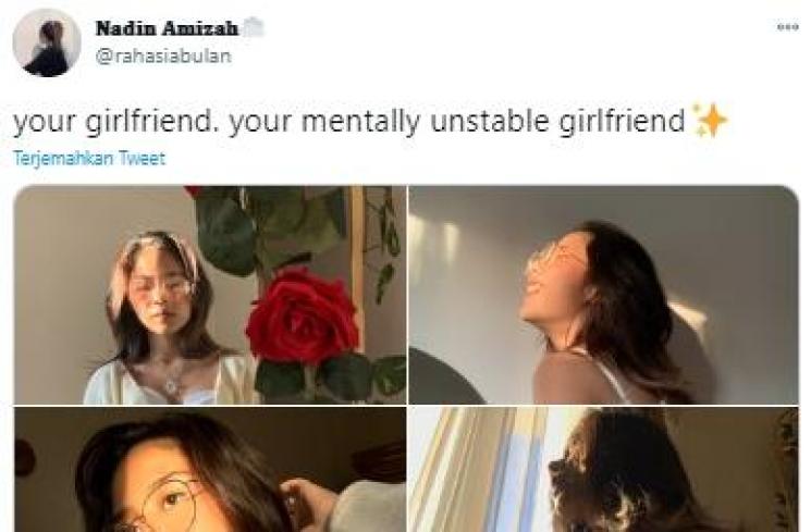 Nadin Amizah trending Twitter (Twitter.com/rahasiabulan)