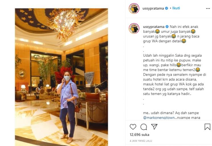 Ussy Sulistiawaty (Instagram/@ussypratama)