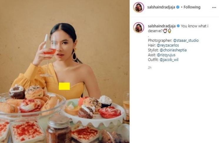 Salshadilla Juwita. (Instagram/@salshaindradjaja)