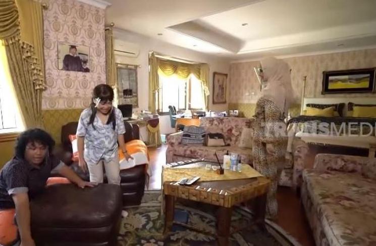 Rumah Inggrid Kansil. (Youtube/TransTVOfficial)