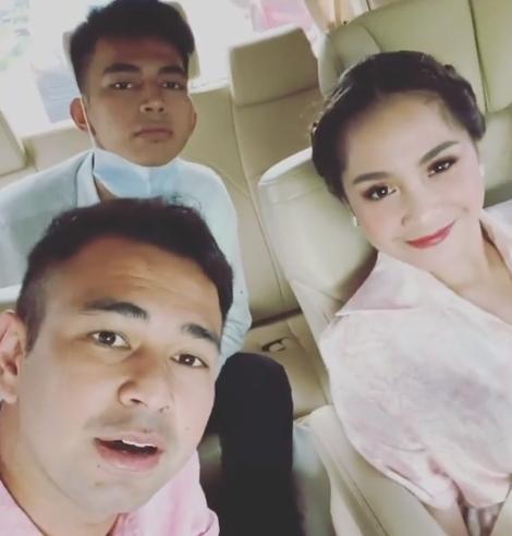 Raffi Ahmad, Nagita Slavina dan Dimas Ramadhan (Instagram/@raffinagita1717)