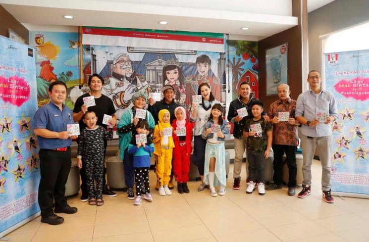 Peluncuran album kompilasi berjudul Lagu Anak Bintang (Vol. 1) (MataMata.com/Yuliani)