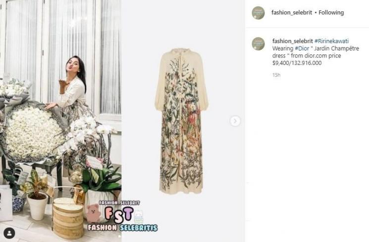 Ririn Ekawati. (Instagram/@fashion_selebrit)