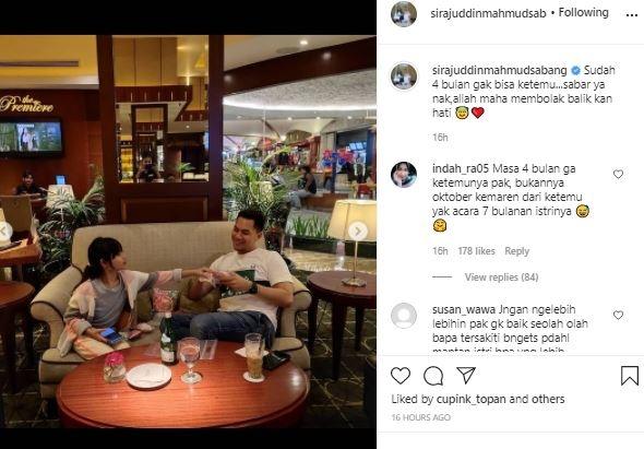 Sirajuddin Mahmud Sabang dinyinyir lebay. (Instagram/@sirajuddinmahmudsabang)