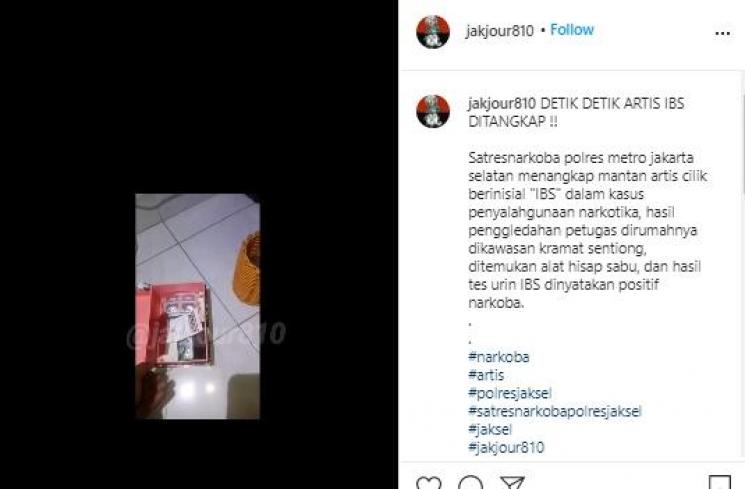 Penangkapan Iyut Bing Slamet (Instagram.com/jakjour810)