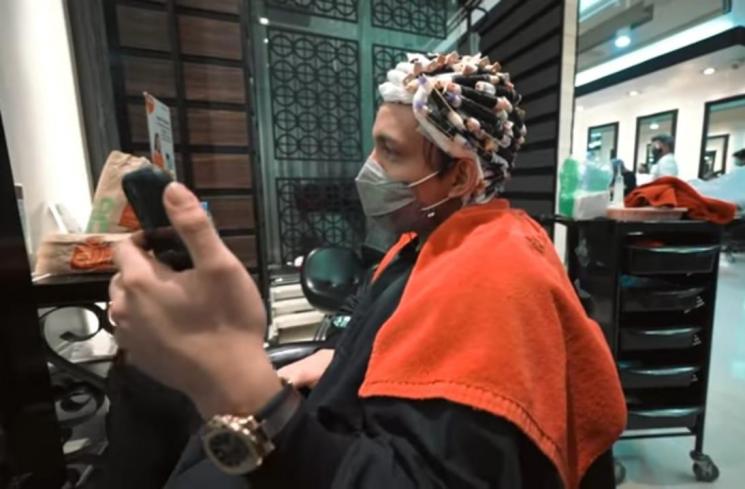 Gaya rambut Atta Halilintar. (Youtube/AttaHalilintar)