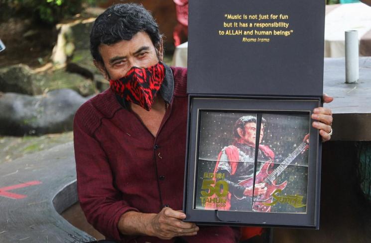 Rhoma Irama. (Matamata.com/Alfian Winanto)