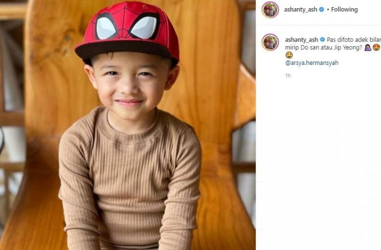Arsya Hermansyah. (Instagram/@ashanty_ash)