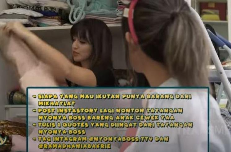 Nia Ramadhani. (Youtube/TransTVOfficial)