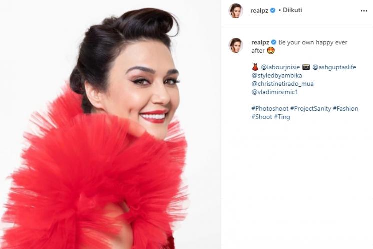 Preity Zinta (Instagram/@realpz)