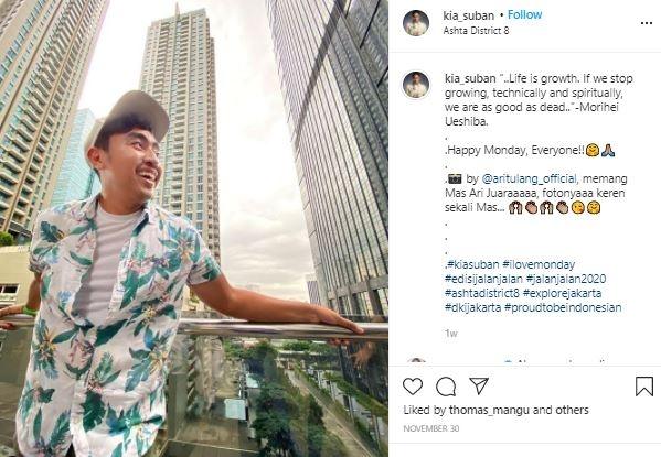 Kia Suban pulang ke Indonesia, reuni AFI 1. (Instagram/@mysamawar)