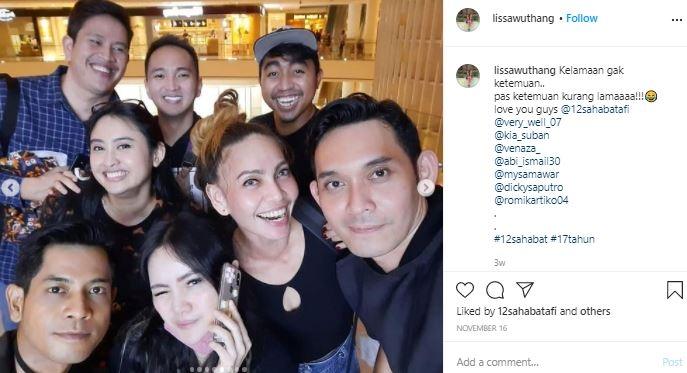 Kia Suban pulang ke Indonesia, reuni AFI 1. (Instagram/@lissawuthang)