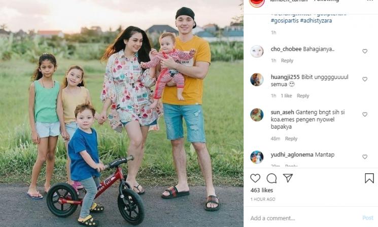 celine evangelista dan Stefan William (Instagram.com/lambeh_turrah)