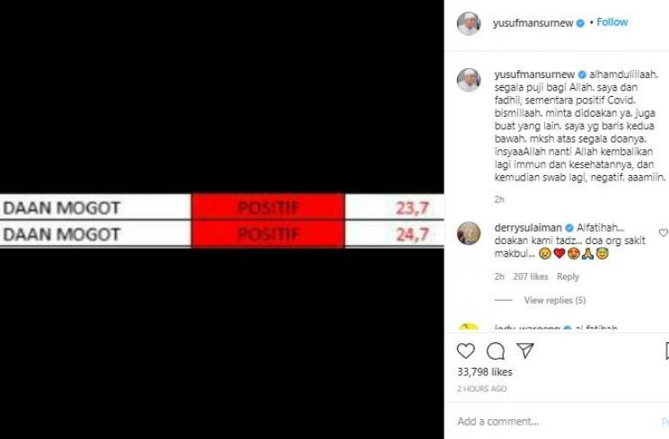 Ustaz Yusuf Mansur (Instagram.com/yusufmansurnew)