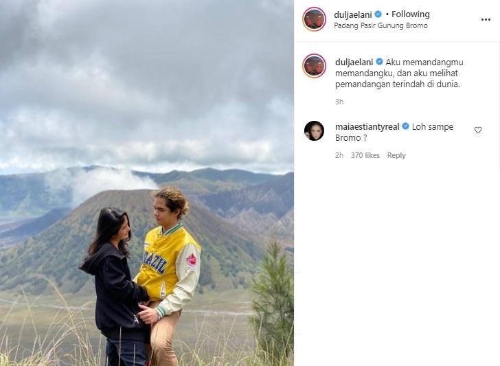 Dul Jaelani dan Tissa Biani. (Instagram/@duljaelani)