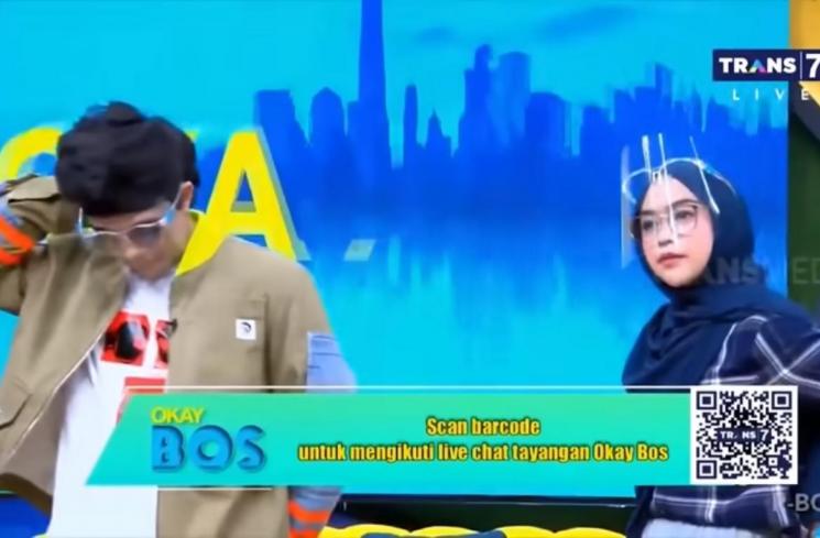 Atta Halilintar dan Ria Ricis. (YouTube/@TRANS7 OFFICIAL)