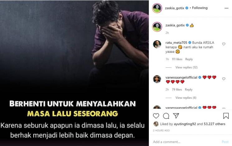 Zaskia Gotik. (Instagram/@zaskia_gotix)