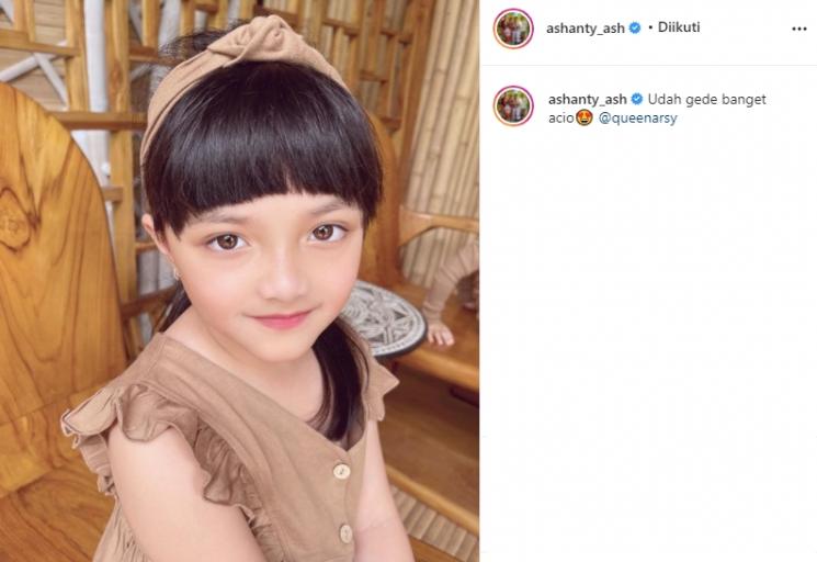 Arsy Hermansyah (Instagram/@ashanty_ash)